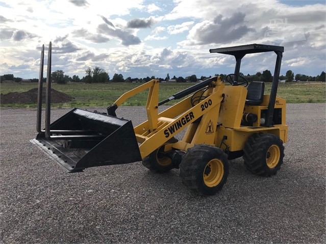 swinger 160 b articulated loader specs