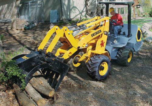 swinger articulated loader models 160b