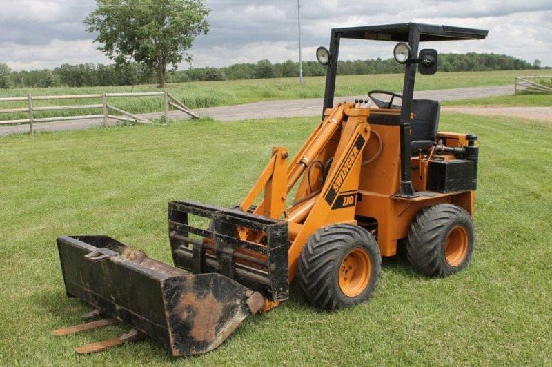 swinger articulated loader models 160b