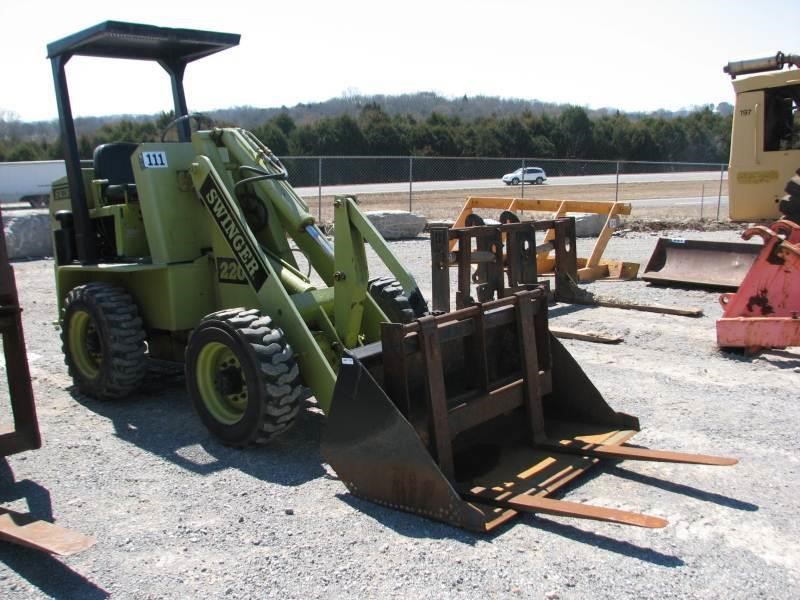 swinger 160 b articulated loader specs